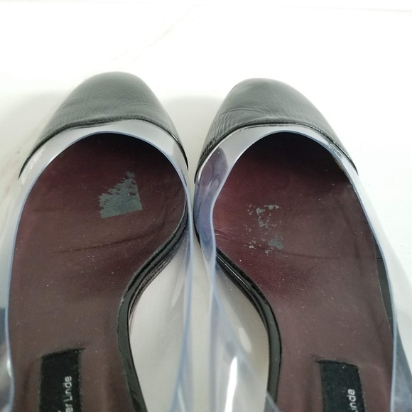 Susan van der Linde Low Heels Pumps Clear Black - Picture 8 of 13
